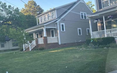 Photo of Michelle B.'s yard after getting landscaping in Norfolk, VA