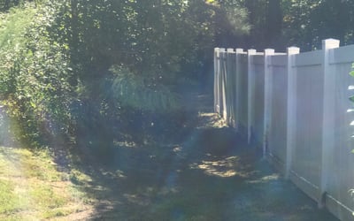 Photo of Donnie W.'s yard after getting tree care in Clayton, NC