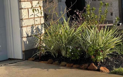 Photo of Richard R.'s yard after getting landscaping in Hempstead, TX