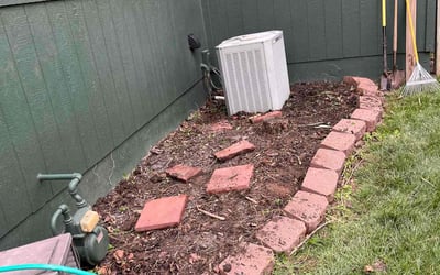 Photo of Kathy D.'s yard after getting landscaping in Olathe, KS