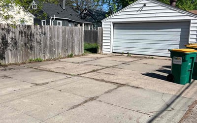 Photo of Jennifer E.'s yard after getting landscaping in Howard Lake, MN