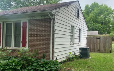 Photo of Terry B.'s yard after getting landscaping in Edgerton, MO