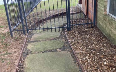 Photo of Jay Z.'s yard after getting tree care in Houston, TX