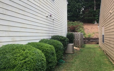 Photo of Shirley D.'s yard after getting landscaping in Barnesville, GA