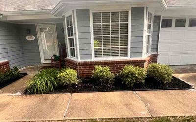 Photo of Drucilla R.'s yard after getting landscaping in Olive Branch, MS