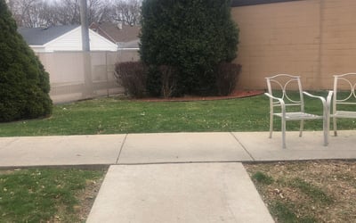 Photo of Daniel T.'s yard after getting landscaping in Kewaskum, WI