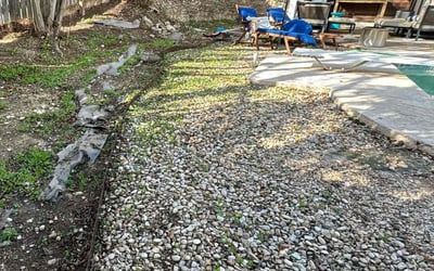 Photo of Susan H.'s yard after getting landscaping in Paige, TX