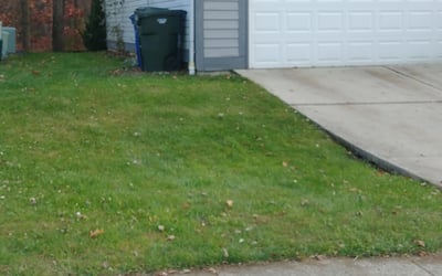 Photo of Nathan R.'s yard after getting landscaping in Buckeye Lake, OH