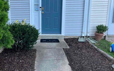 Photo of Amber C.'s yard after getting landscaping in Adamstown, MD