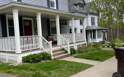 Photo of Sally B.'s yard after getting landscaping in Suffield, CT