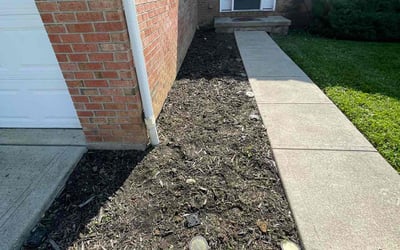 Photo of Carleen T.'s yard after getting lawn care in Reynoldsburg, OH