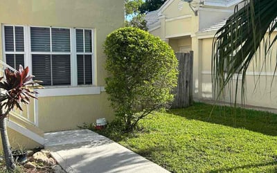 Photo of Aminata M.'s yard after getting lawn care in Fort Lauderdale, FL