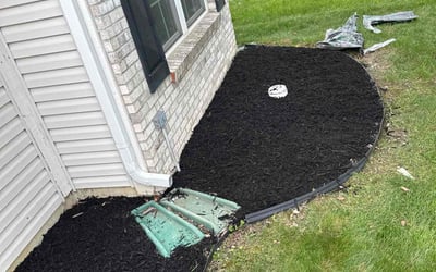 Photo of Jill B.'s yard after getting landscaping in Fishers, IN