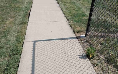 Photo of Megan H.'s yard after getting landscaping in Muscatine, IA