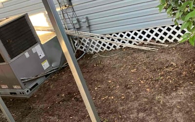 Photo of Christian M.'s yard after getting landscaping in Moncks Corner, SC
