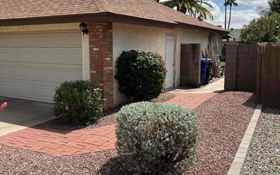 Photo of Robert S.'s yard after getting landscaping in Mesa, AZ
