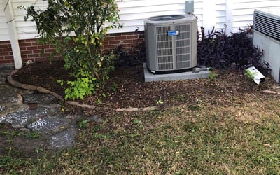 Photo of Matthew H.'s yard after getting landscaping in Jamestown, VA