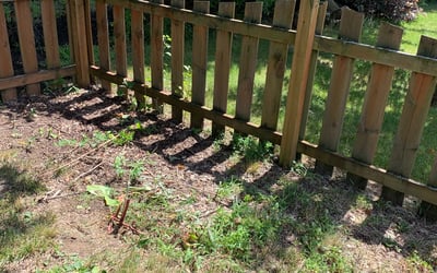 Photo of Joe M.'s yard after getting landscaping in Laurelville, OH