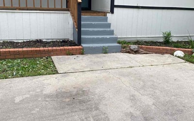 Photo of Tasha B.'s yard after getting landscaping in Lipan, TX