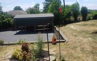 Photo of Penelope B.'s yard after getting landscaping in Hermitage, TN