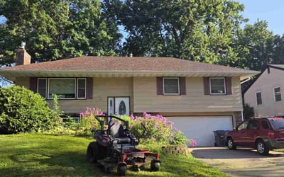 Photo of Scott S.'s yard after getting landscaping in Saint Michael, MN
