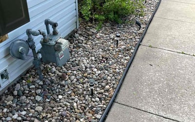 Photo of Elaine M.'s yard after getting landscaping in Peculiar, MO