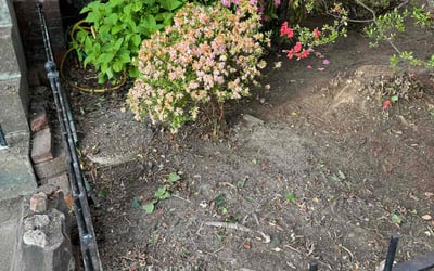 Photo of George H.'s yard after getting landscaping in Charles City, VA