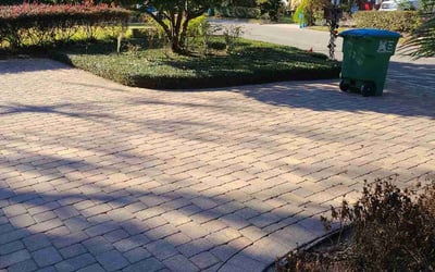 Photo of Linda H.'s yard after getting landscaping in Howey In The Hills, FL