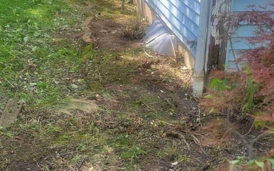 Photo of Christina H.'s yard after getting landscaping in Moxahala, OH