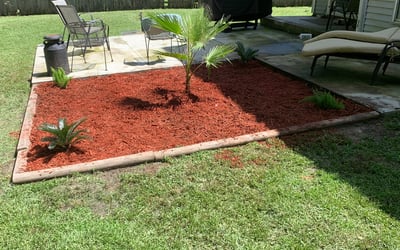 Photo of John S.'s yard after getting landscaping in Bonneau, SC
