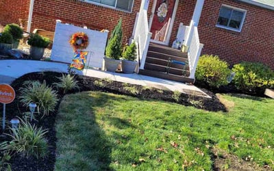 Photo of Brenda S.'s yard after getting landscaping in Catharpin, VA