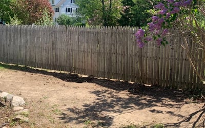 Photo of Kathleen C.'s yard after getting landscaping in Gorham, ME