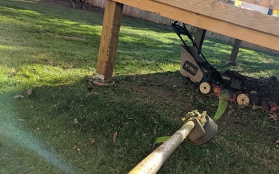 Photo of Alex S.'s yard after getting landscaping in Mount Mourne, NC