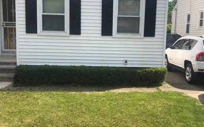 Photo of Sandra W.'s yard after getting landscaping in Chardon, OH