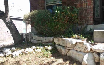 Photo of John H.'s yard after getting landscaping in Macdona, TX
