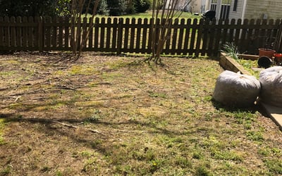 Photo of John S.'s yard after getting landscaping in High Shoals, NC