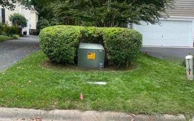 Photo of Megan J.'s yard after getting landscaping in Maidens, VA