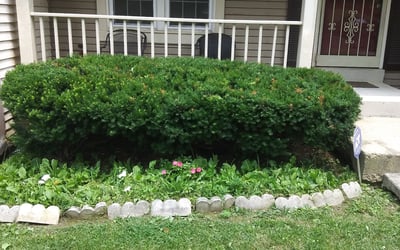 Photo of LaTosha G.'s yard after getting landscaping in Ranson, WV
