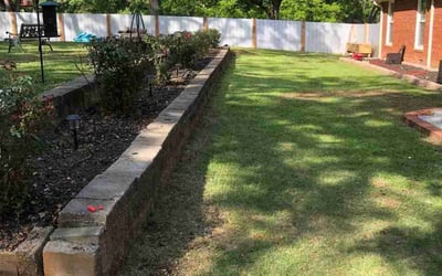 Photo of Miranda R.'s yard after getting landscaping in Warner Robins, GA
