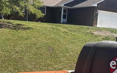 Photo of Tamara B.'s yard after getting landscaping in Buffalo, MN