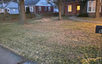 Photo of Jim B.'s yard after getting landscaping in Cloverdale, IN