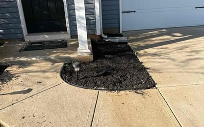 Photo of Tinnetta S.'s yard after getting landscaping in Greenville, SC