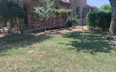 Photo of Saarthak M.'s yard after getting landscaping in Blue Ridge, TX