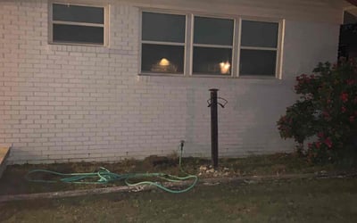 Photo of Jacob L.'s yard after getting landscaping in Bristow, OK