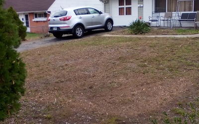 Photo of Elizabeth G.'s yard after getting landscaping in Disputanta, VA