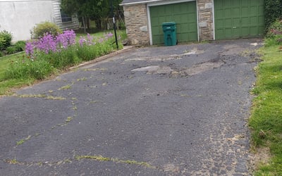 Photo of George C.'s yard after getting landscaping in Schwenksville, PA