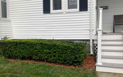 Photo of Robert S.'s yard after getting landscaping in Middleboro, MA