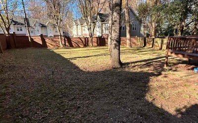 Photo of Zachary P.'s yard after getting landscaping in Wingate, NC