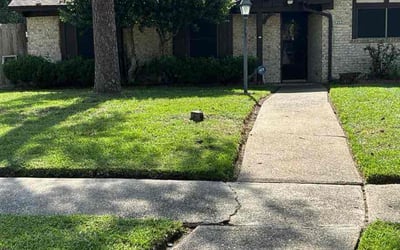 Photo of Michael W.'s yard after getting landscaping in Waller, TX