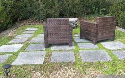 Photo of John M.'s yard after getting landscaping in Havana, FL